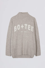 Soft Knit Oversized Jumper in Oatmeal