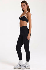Soft Active Full-Length Leggings in Black