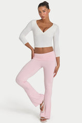 ButterCloud™ Flared Leggings in Blush