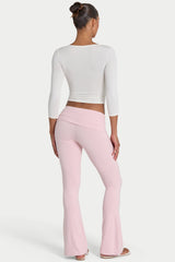 ButterCloud™ Flared Leggings in Blush