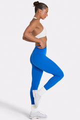 Soft Active Leggings in Cobalt