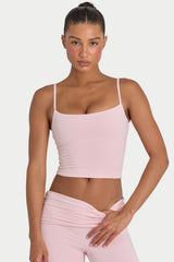 ButterCloud™ Crop Tank Top in Blush
