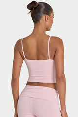 ButterCloud™ Crop Tank Top in Blush