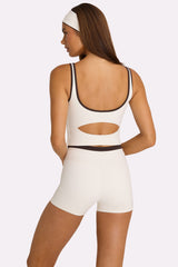 Soft Active Tank Top in Coconut