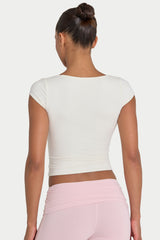 ButterCloud™ Crop Top in Coconut