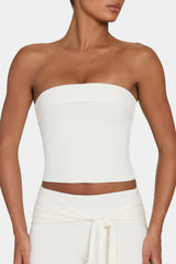 ButterCloud™ Tube Top in Coconut