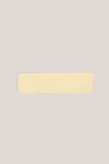 Modal Ribbed Headband in Buttercream Yellow