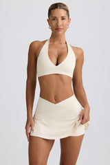 Soft Active Mini Skort in Vanilla