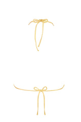 Triangle Bikini Top in Lemon