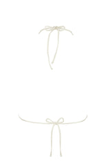 Triangle Bikini Top in Pearl