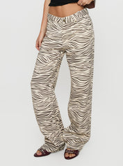 Top Model Jean Zebra