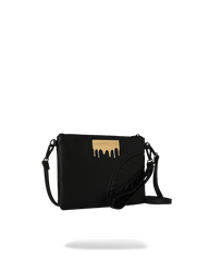 GOLD BRICK DRIP CROSSOVER CLUTCH