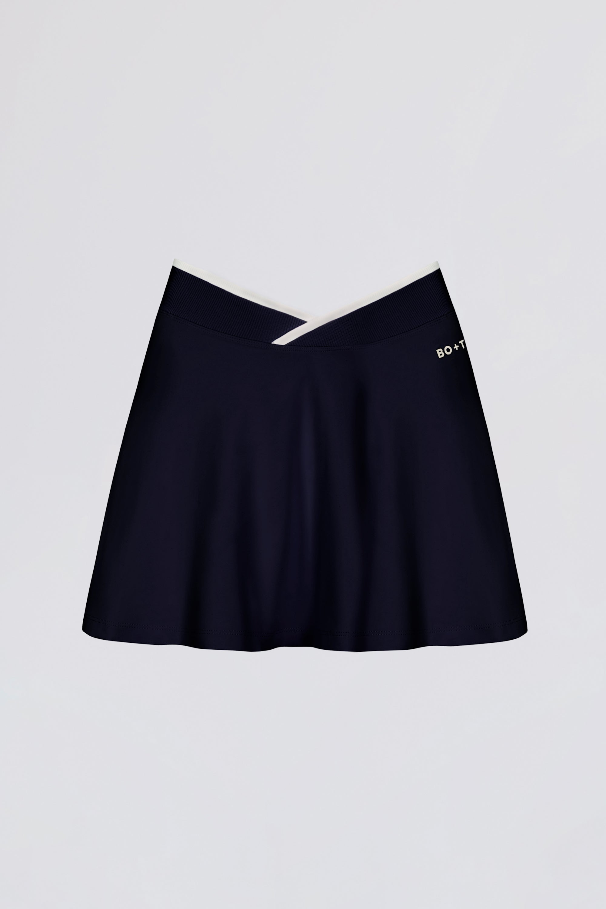 Soft Active Crossover Mini Skort in Midnight