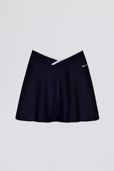 Soft Active Crossover Mini Skort in Midnight