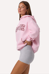 Embroidered Oversized Hoodie in Bloom