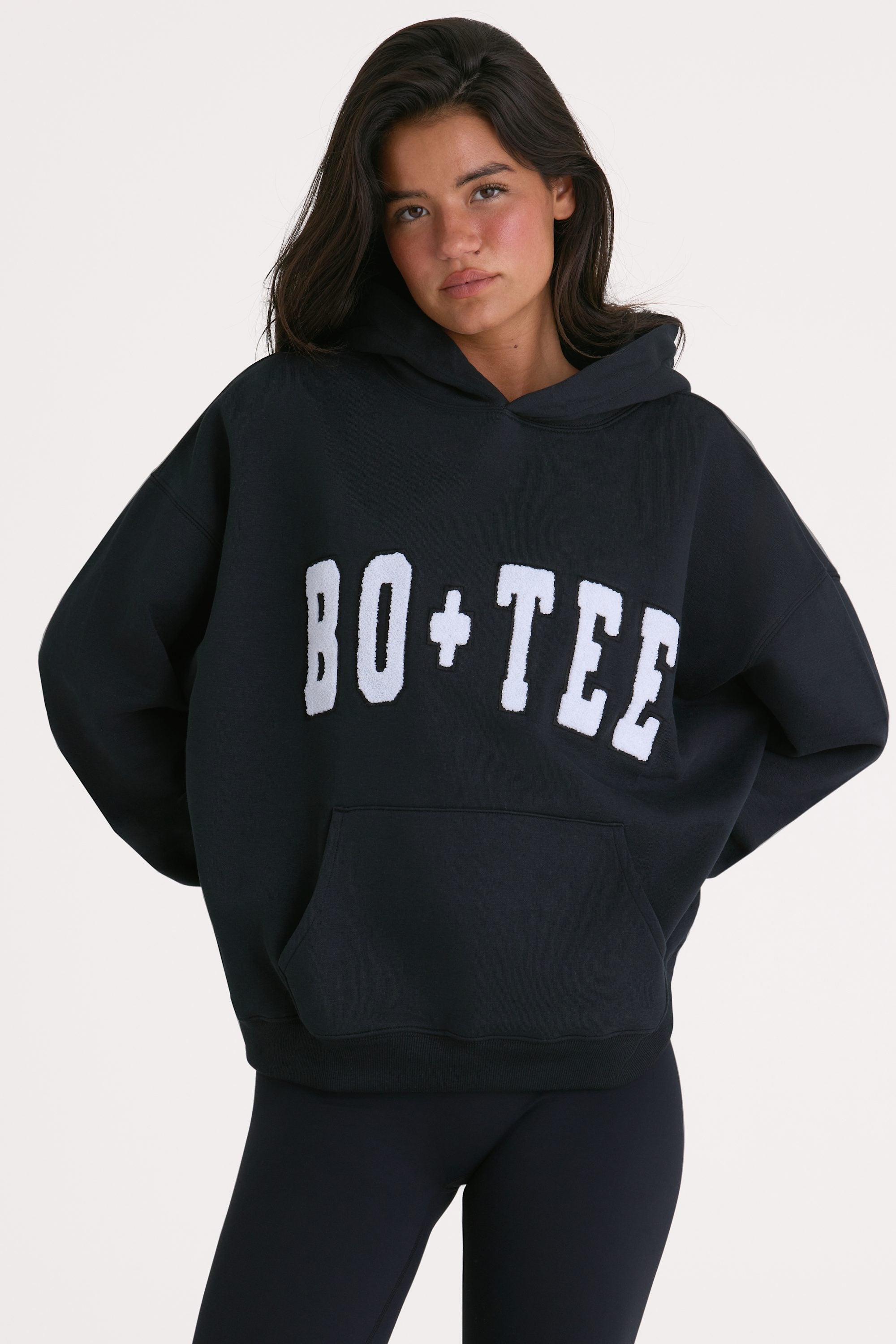 Oversized Hoodie  in Black