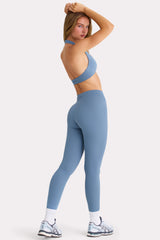 Soft Active Leggings in Marine