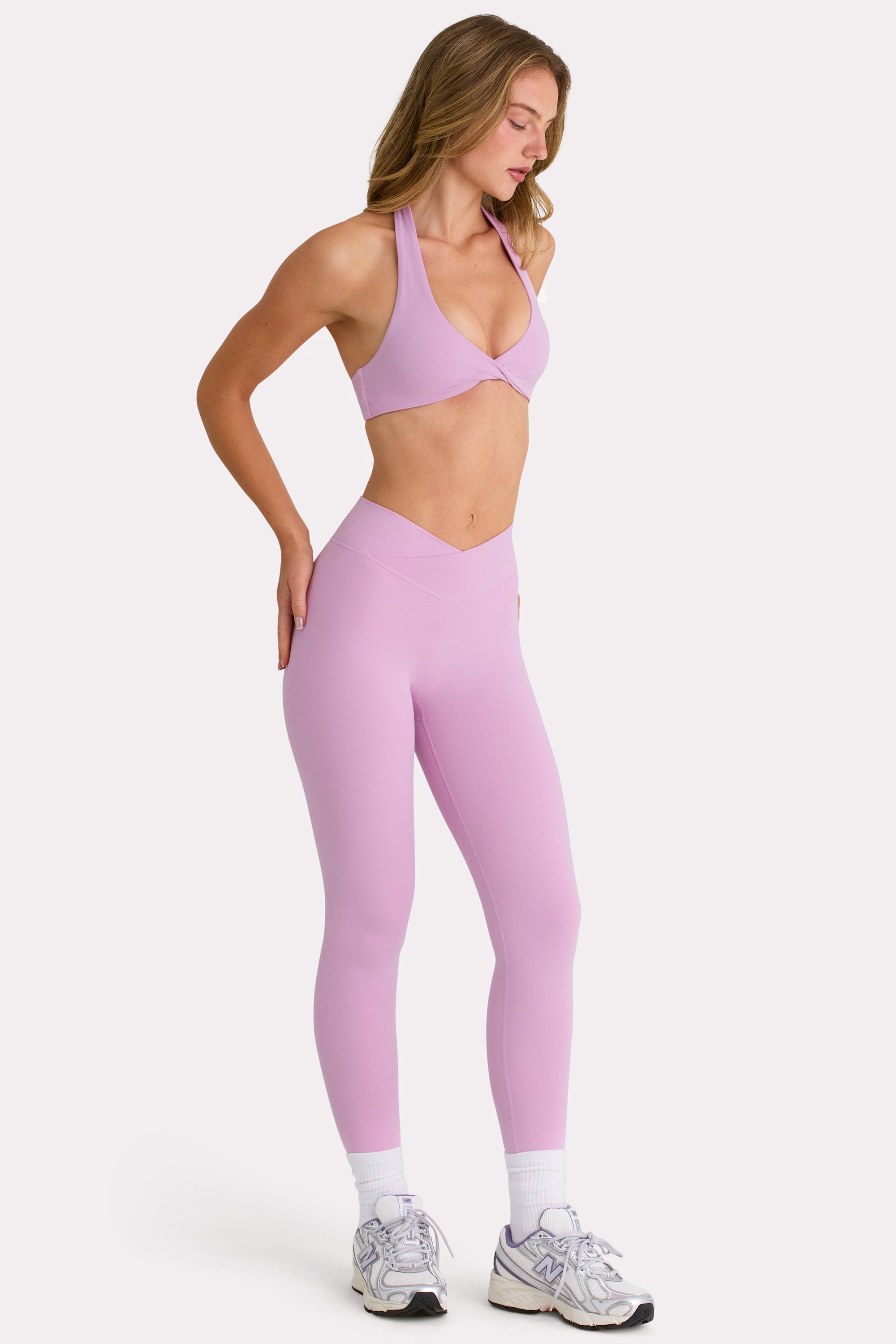 Soft Active Leggings in Sweet Pink