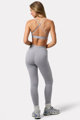 Soft Active Leggings in Grey Marl