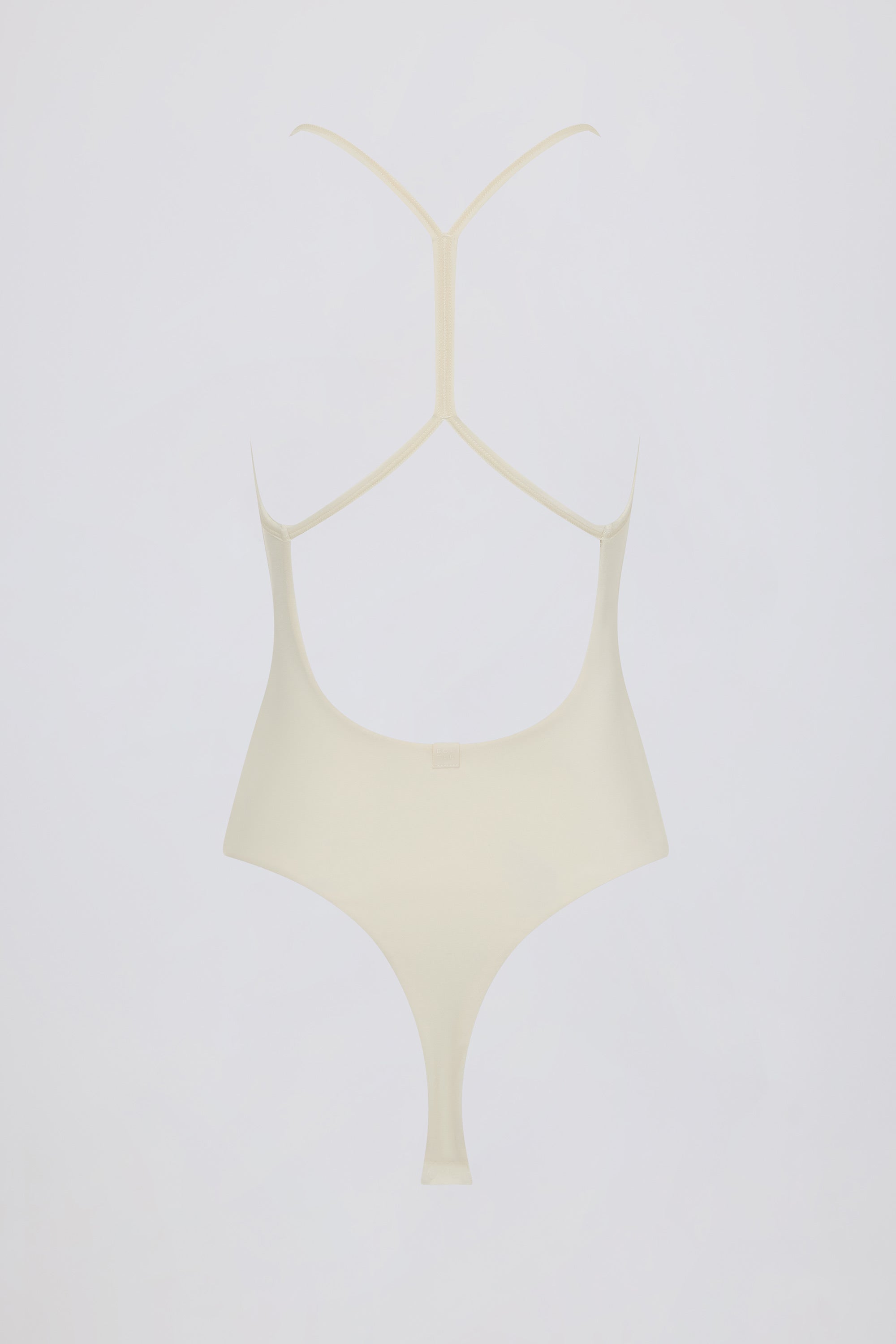 Cut-Out Bodysuit in Oat