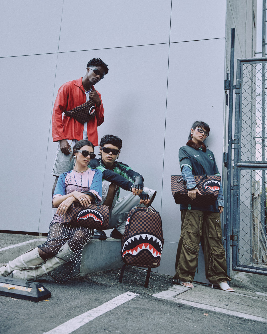 KYOTOKNIT SHARKS IN PARIS MINI DUFFLE