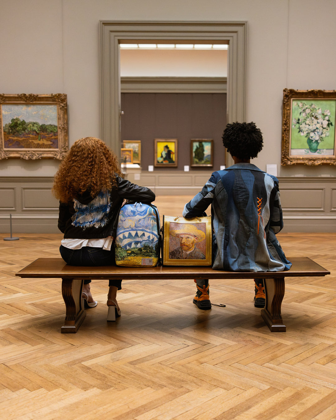 THE MET VAN GOGH FRAMED SELF-PORTRAIT TOTE
