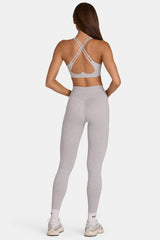 Soft Active Full-Length Leggings in Grey Marl