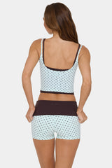 Soft Active Double-Layer Tank Top in Mint Chip