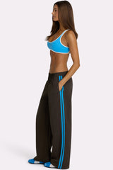 Woven Track Pants in Truffle