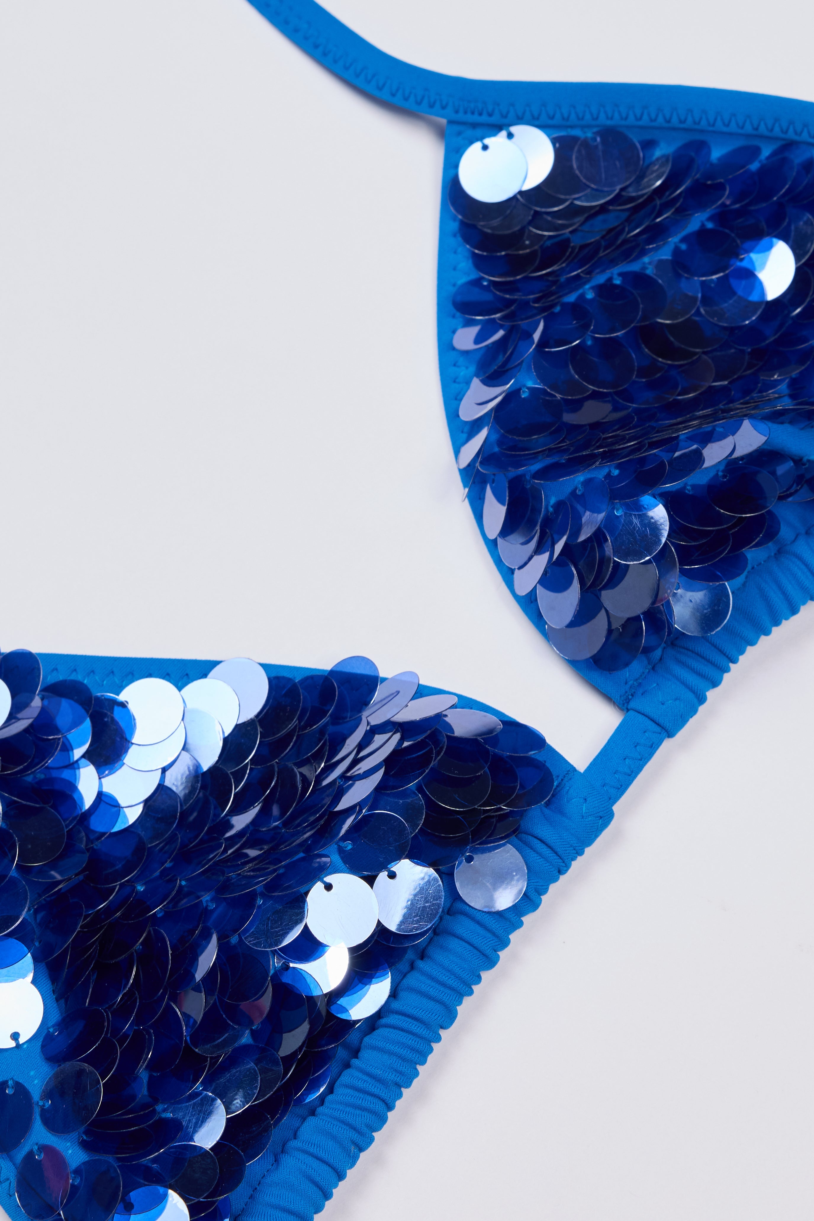 Triangle Bikini Top in Sapphire