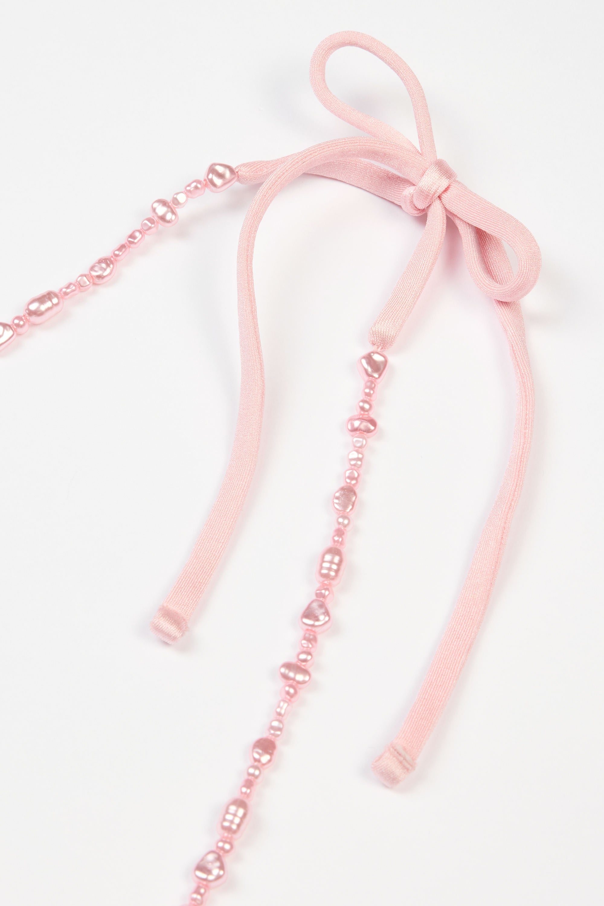 Triangle Bikini Top in Baby Pink