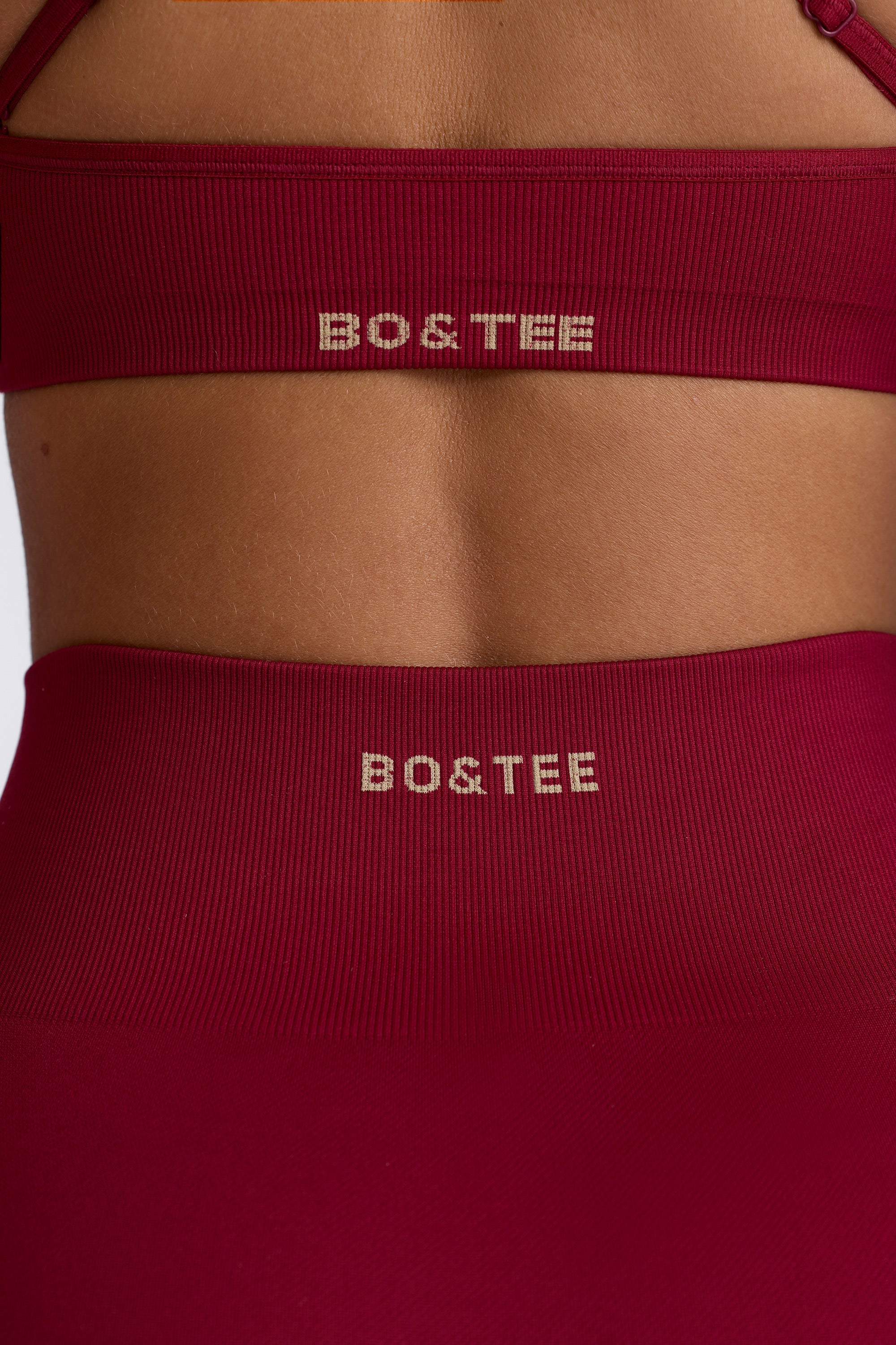 Super Sculpt Seamless Leggings in Cherry