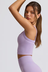 Super Sculpt Seamless Longline Camisole Top in Lavender